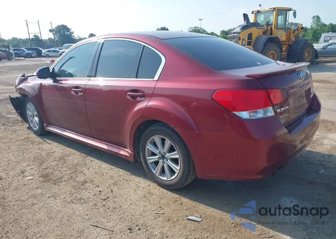 2010 Subaru Legacy 2.5I Premium from USA, damaged, VIN 4S3BMCE66A3244070